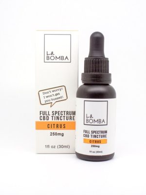 La Bomba – Citrus Flavour CBD Tincture