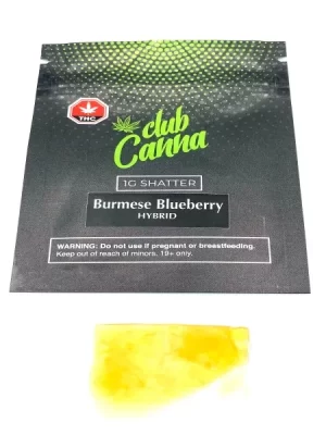 Club Canna – Burmese Blueberry Shatter