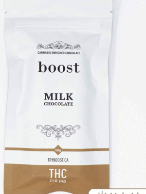 Boost Edibles – THC Dark Chocolate 240 Mg