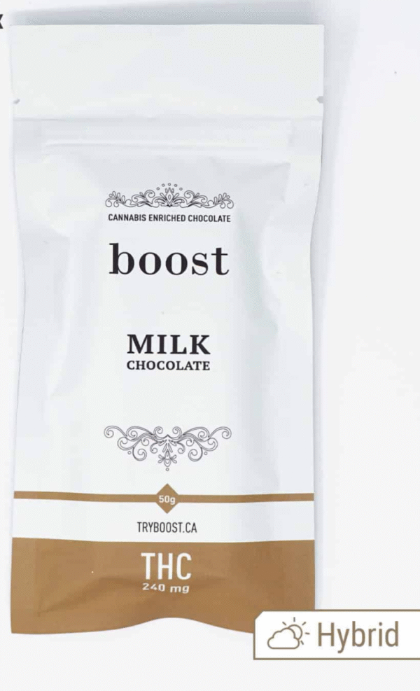 Boost Edibles – THC Dark Chocolate 240 Mg
